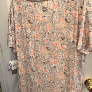 Floral Gray and Pink women’s Shirt